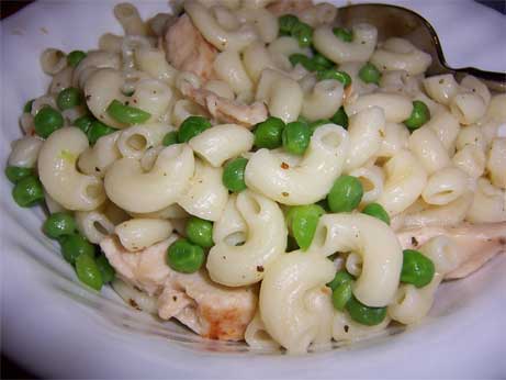 quick chicken and pasta dinner